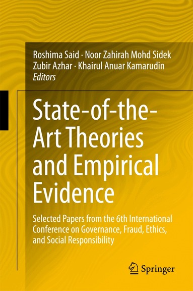 Roshima Said, Noor Zahirah Mohd Sidek, Zubir Azhar, Khairul Anuar Kamarudin - State-of-the-Art Theories and Empirical Evidence, Inbunden