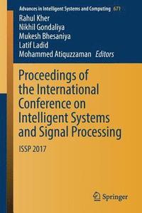 bokomslag Proceedings of the International Conference on Intelligent Systems and Signal Processing