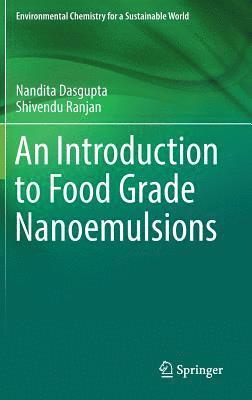 bokomslag An Introduction to Food Grade Nanoemulsions