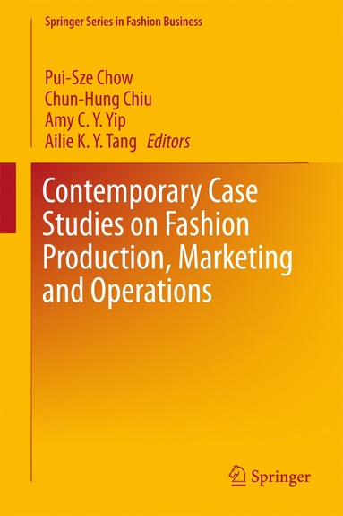 bokomslag Contemporary Case Studies on Fashion Production, Marketing and Operations