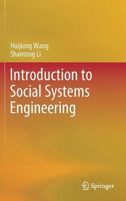 bokomslag Introduction to Social Systems Engineering