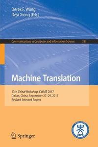 bokomslag Machine Translation