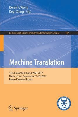 Derek F. Wong, Deyi Xiong, Derek F Wong - Machine Translation, Häftad