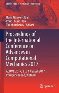 bokomslag Proceedings of the International Conference on Advances in Computational Mechanics 2017