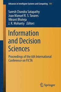 bokomslag Information and Decision Sciences
