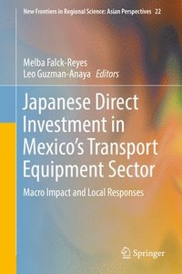 bokomslag Japanese Direct Investment in Mexico's Transport Equipment Sector