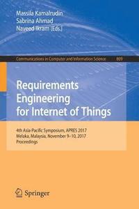 bokomslag Requirements Engineering for Internet of Things