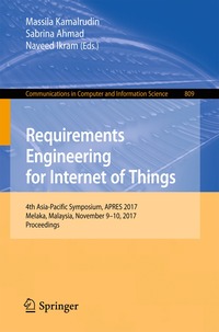 bokomslag Requirements Engineering for Internet of Things