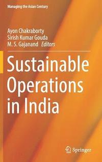 bokomslag Sustainable Operations in India