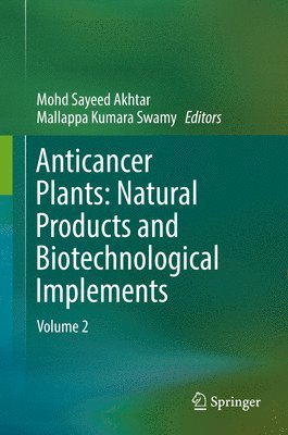 Anticancer Plants: Natural Products and Biotechnological Implements 1