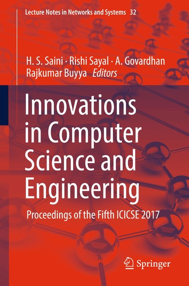 H. S. Saini, Rishi Sayal, A. Govardhan, Rajkumar Buyya - Innovations in Computer Science and Engineering, Häftad