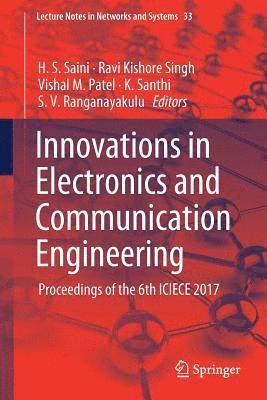 bokomslag Innovations in Electronics and Communication Engineering