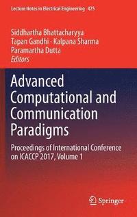 bokomslag Advanced Computational and Communication Paradigms