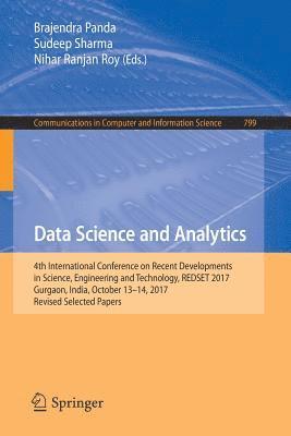 bokomslag Data Science and Analytics