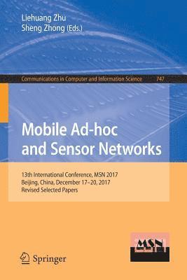Mobile Ad-hoc and Sensor Networks 1
