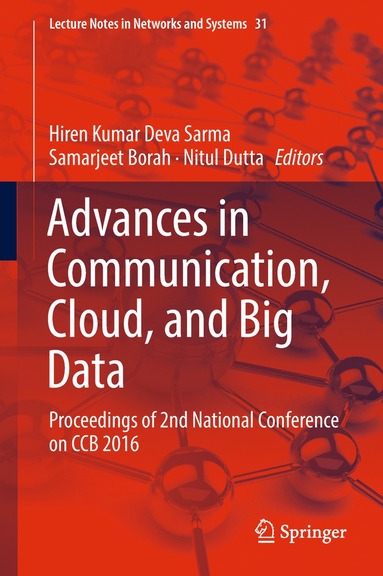 bokomslag Advances in Communication, Cloud, and Big Data