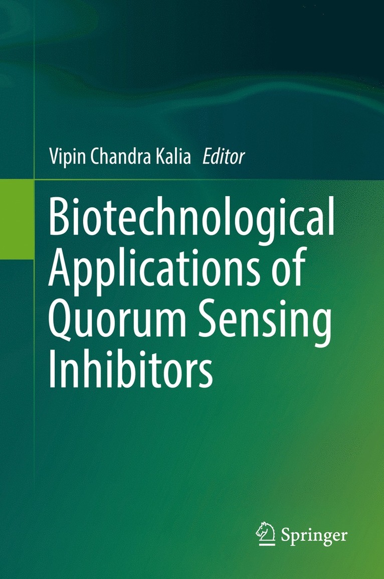 Vipin Chandra Kalia - Biotechnological Applications of Quorum Sensing Inhibitors, Inbunden