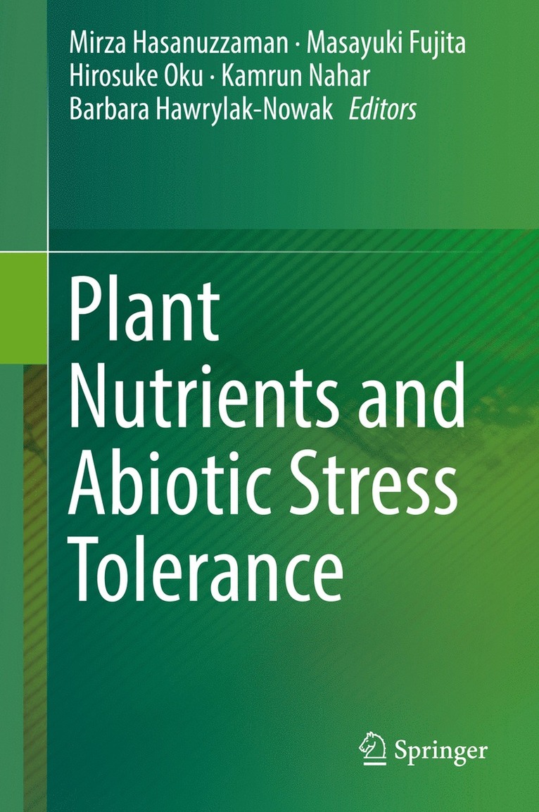 Plant Nutrients and Abiotic Stress Tolerance 1