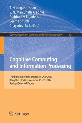 bokomslag Cognitive Computing and Information Processing