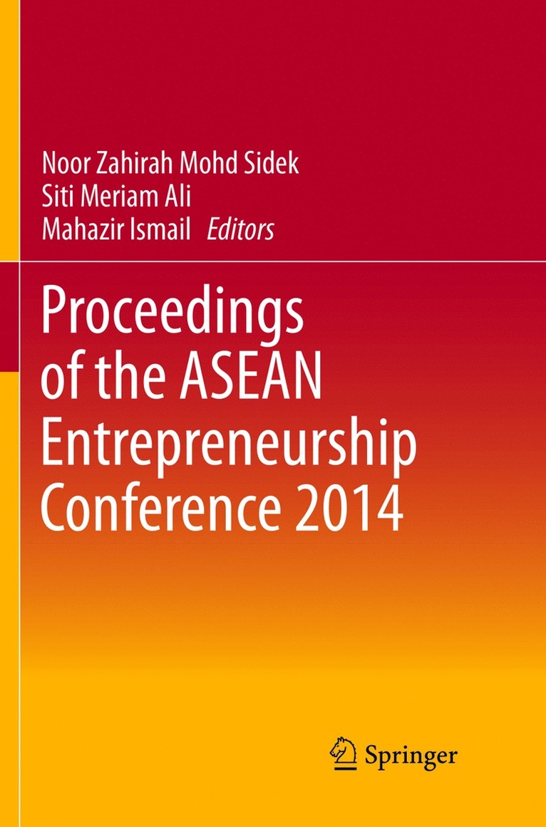 Proceedings of the ASEAN Entrepreneurship Conference 2014