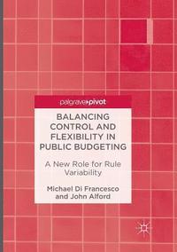 bokomslag Balancing Control and Flexibility in Public Budgeting