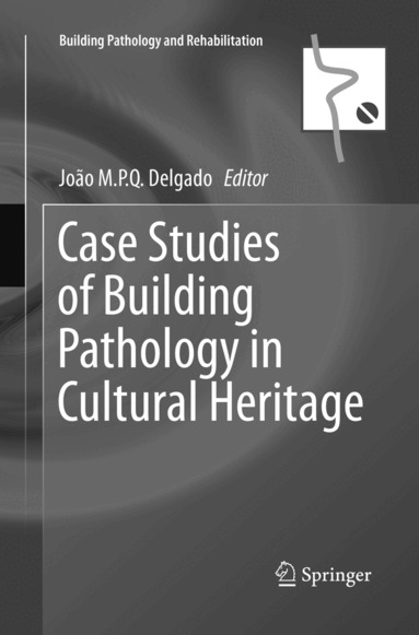 João M.P.Q. Delgado - Case Studies of Building Pathology in Cultural Heritage, Häftad