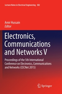 bokomslag Electronics, Communications and Networks V