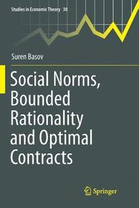 bokomslag Social Norms, Bounded Rationality and Optimal Contracts