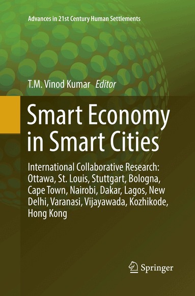 T. M. Vinod Kumar - Smart Economy in Smart Cities, Häftad