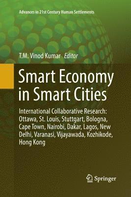 T. M. Vinod Kumar - Smart Economy in Smart Cities, Häftad