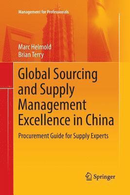 Global Sourcing and Supply Management Excellence in China 1