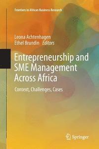 bokomslag Entrepreneurship and SME Management Across Africa