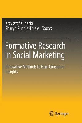 bokomslag Formative Research in Social Marketing