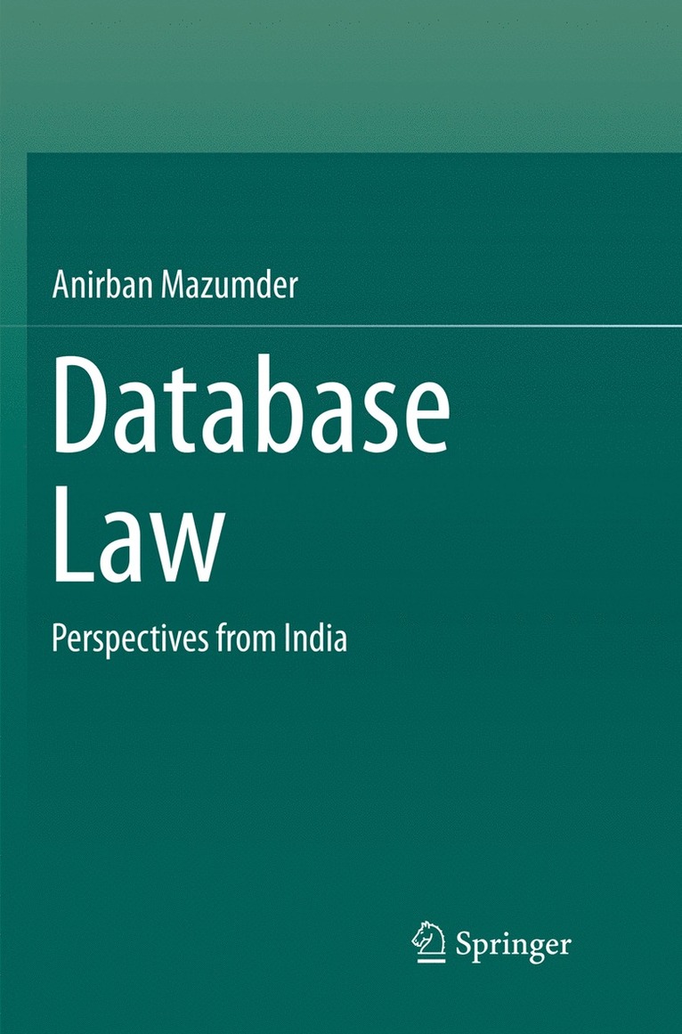 Anirban Mazumder - Database Law, Häftad