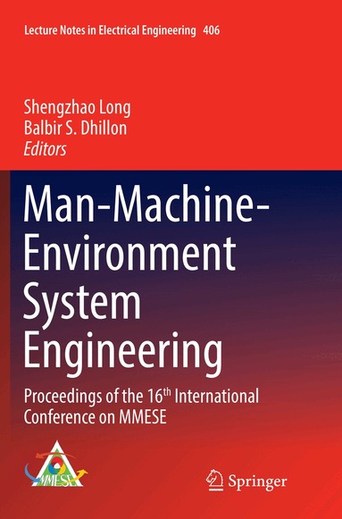 Shengzhao Long, Balbir S. Dhillon - Man-Machine-Environment System Engineering, Häftad