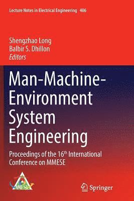 Man-Machine-Environment System Engineering 1
