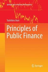 bokomslag Principles of Public Finance