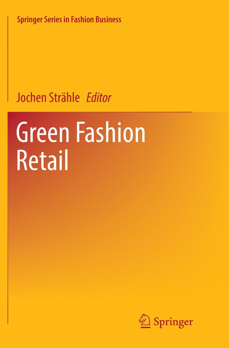 Jochen Strähle - Green Fashion Retail, Häftad
