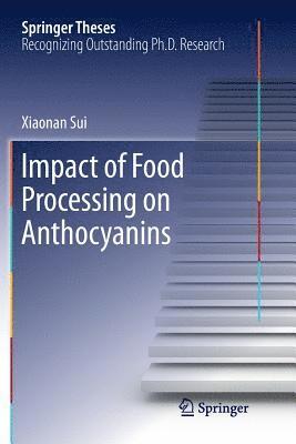 Xiaonan Sui - Impact of Food Processing on Anthocyanins, Häftad