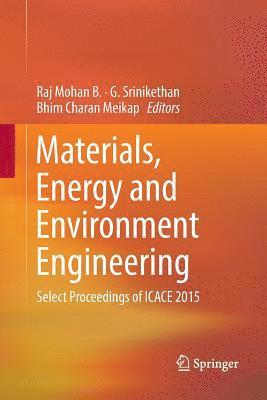 bokomslag Materials, Energy and Environment Engineering