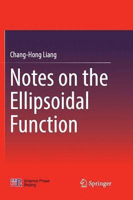 Notes on the Ellipsoidal Function 1