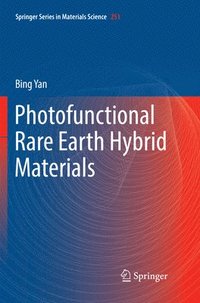 bokomslag Photofunctional Rare Earth Hybrid Materials