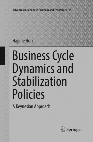 Hajime Hori - Business Cycle Dynamics and Stabilization Policies, Häftad