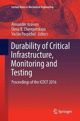 bokomslag Durability of Critical Infrastructure, Monitoring and Testing