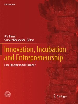bokomslag Innovation, Incubation and Entrepreneurship