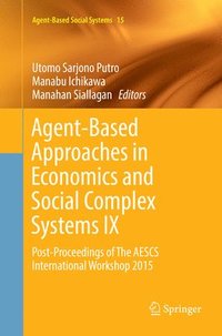 bokomslag Agent-Based Approaches in Economics and Social Complex Systems IX