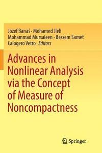 bokomslag Advances in Nonlinear Analysis via the Concept of Measure of Noncompactness
