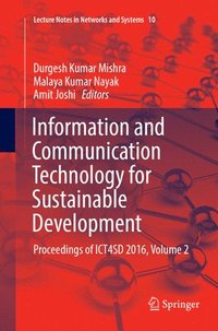 bokomslag Information and Communication Technology for Sustainable Development