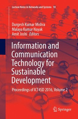 Information and Communication Technology for Sustainable Development 1