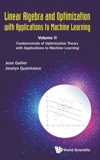 bokomslag Linear Algebra And Optimization With Applications To Machine Learning - Volume Ii: Fundamentals Of Optimization Theory With Applications To Machine Learning